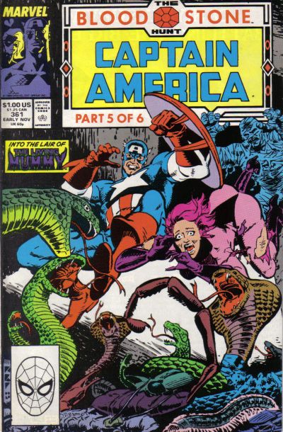 Captain America #361 Comic