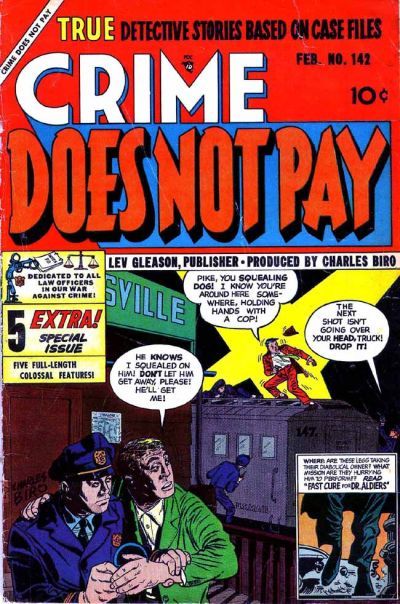 Crime Does Not Pay #142 Comic