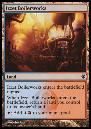 Izzet Boilerworks (Izzet vs. Golgari) Trading Card