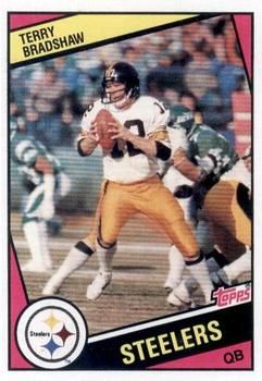 Terry Bradshaw 1984 Topps #162 Sports Card