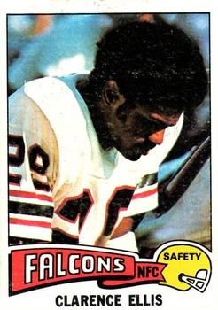 Clarence Ellis 1975 Topps #18 Sports Card