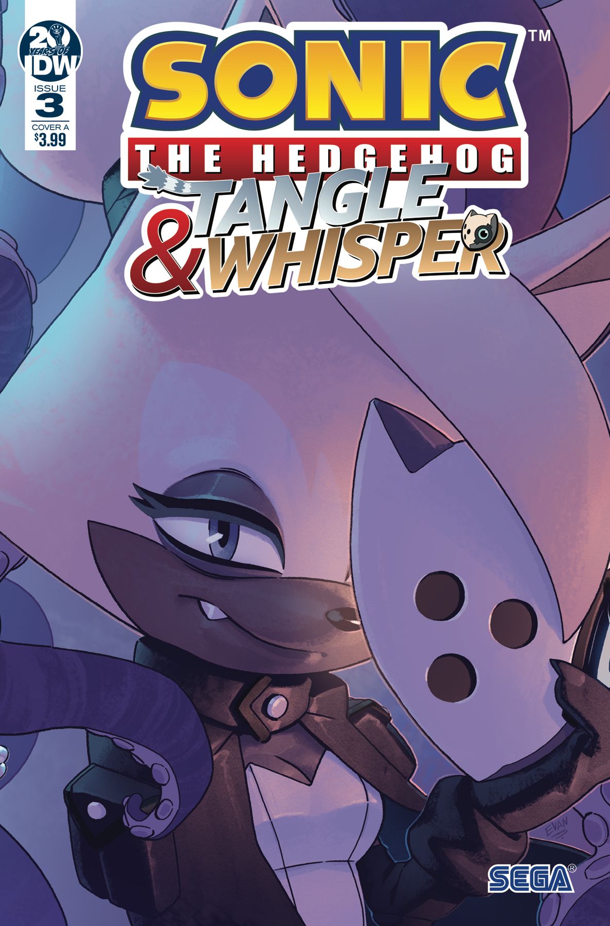 Sonic The Hedgehog Tangle & Whisper #3 Comic