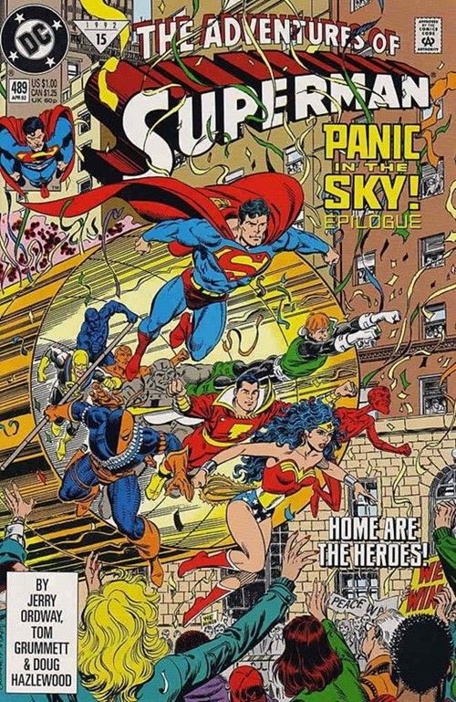 Adventures of Superman #489 Comic
