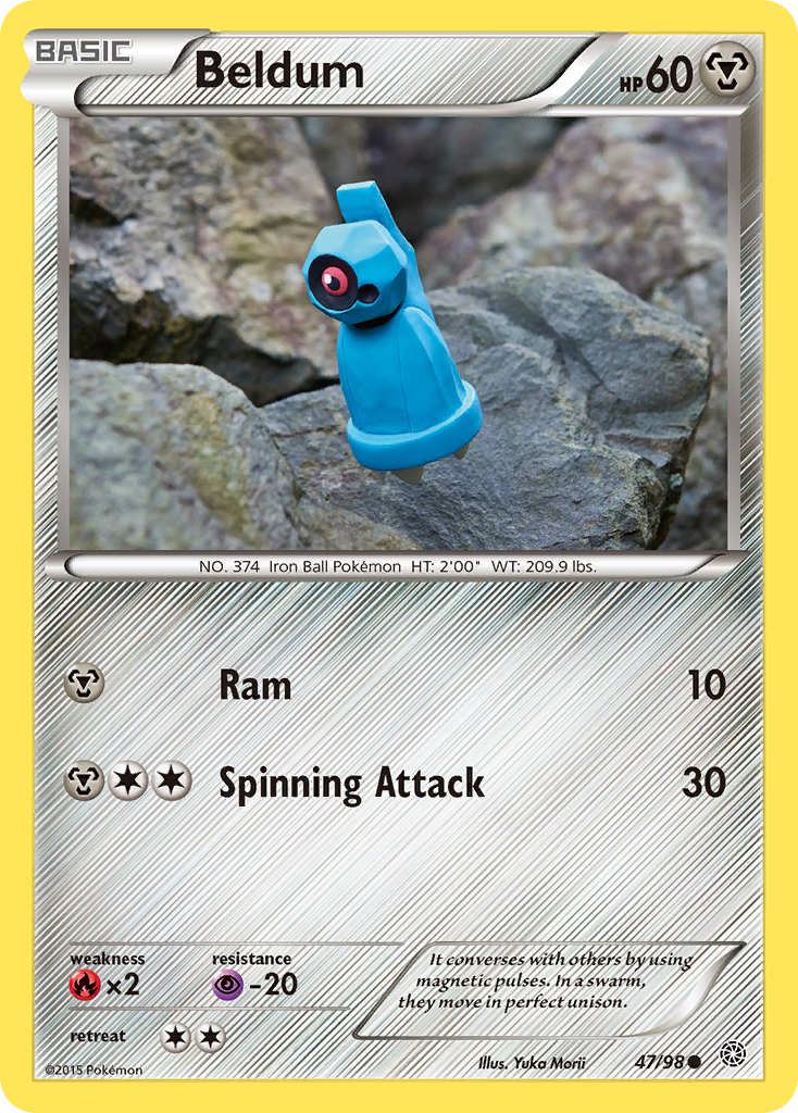 Beldum (47/98) - Ancient Origins Pokémon Card