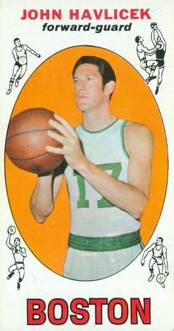 John Havlicek 1969 Topps #20 Sports Card