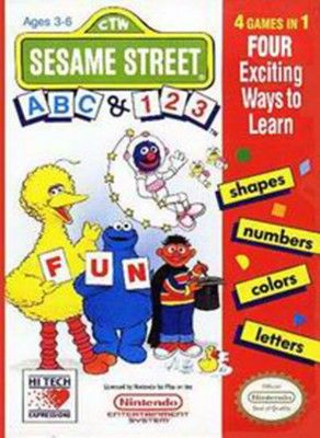 Sesame Street: ABC/123 Video Game
