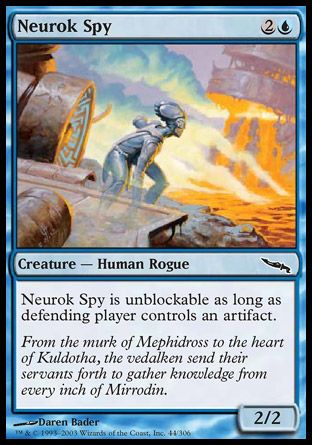 Neurok Spy (Mirrodin) Trading Card