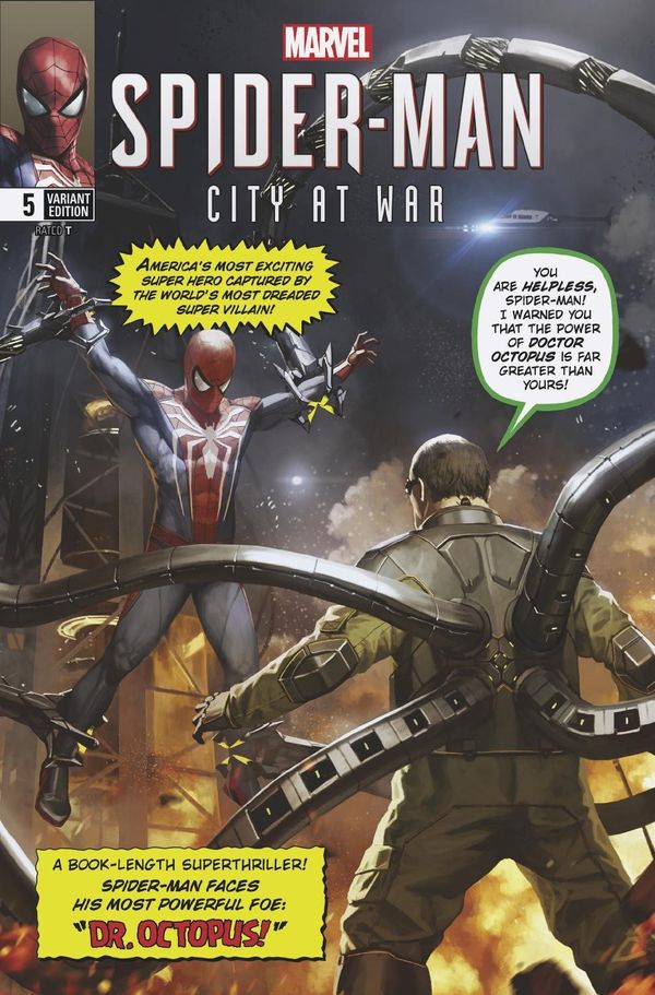 Marvel's Spider-Man: City At War #5 (Skan Variant Cover)