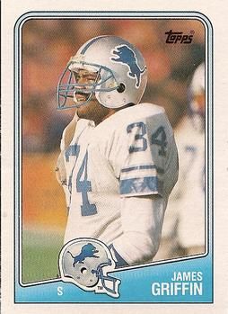 James Griffin 1988 Topps #382 Sports Card