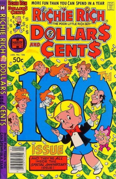 Richie Rich Dollars and Cents #100 Comic