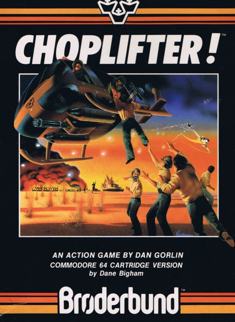 Choplifter Video Game