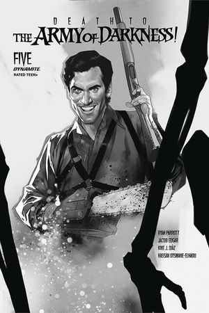 Death to the Army of Darkness #5 (30 Copy Oliver B&w Cover)