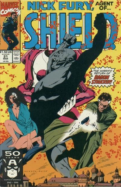 Nick Fury, Agent of SHIELD #21 Comic