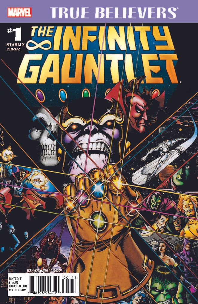True Believers: The Infinity Gauntlet #1 Comic