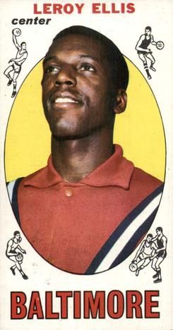 Leroy Ellis 1969-70 Topps Basketball #42 Sports Card
