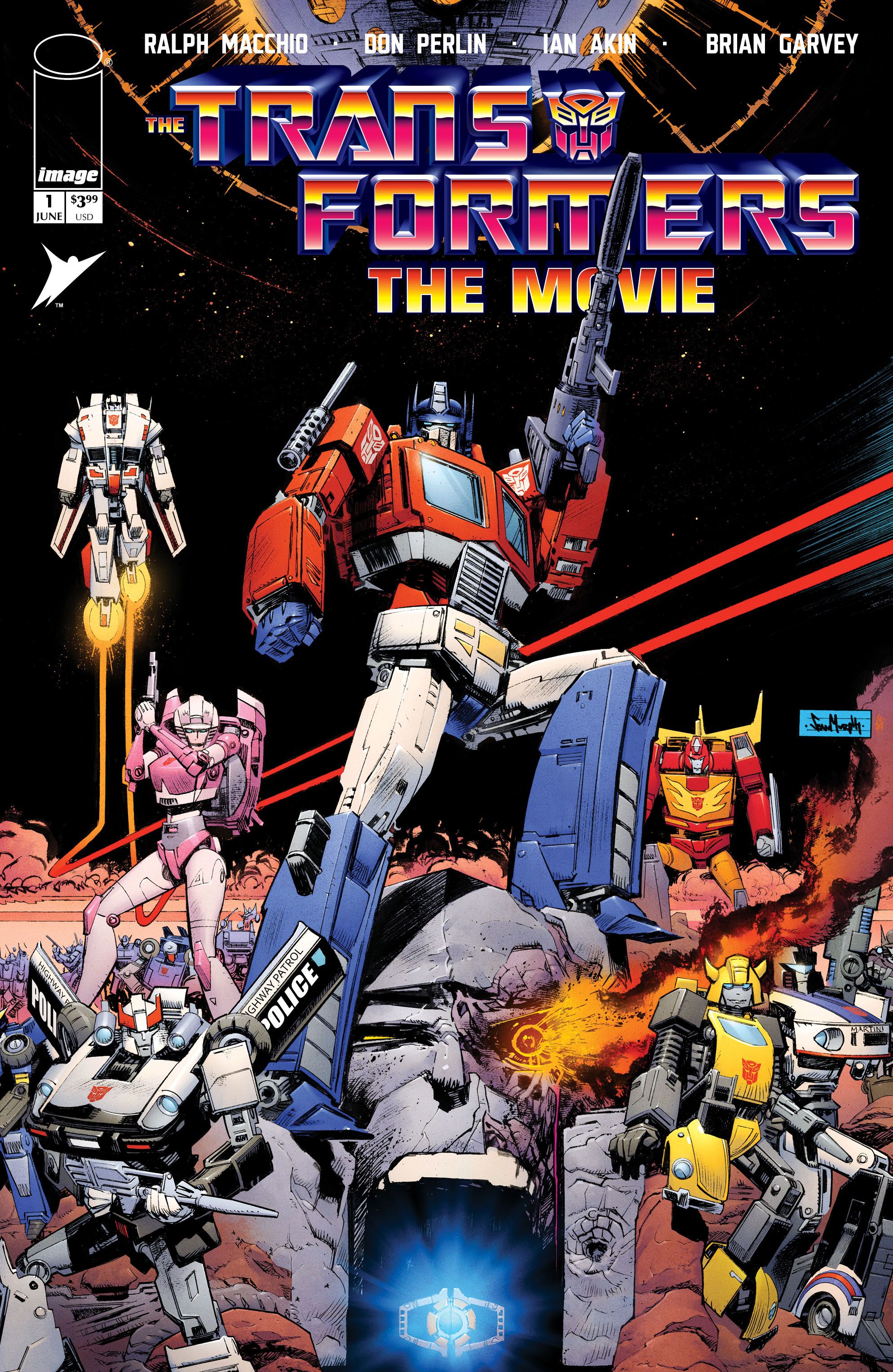 Transformers The Movie 40th Anniversary Edition #1 Comic