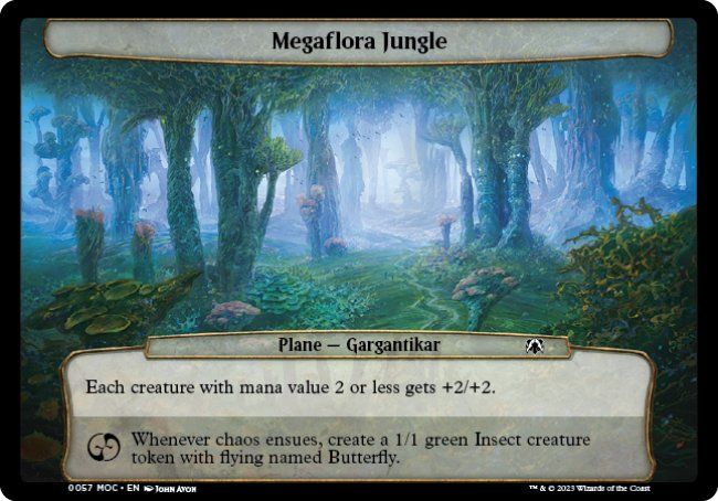 Megaflora Jungle (March of the Machine Commander Decks) Trading Card