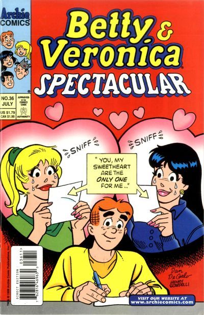 Betty and Veronica Spectacular #36 Comic