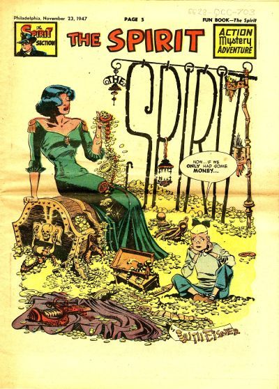 Spirit Section #11/23/1947 Comic