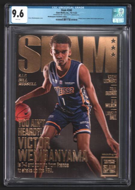 Slam #240 (Wembanyama Gold Metal Edition)