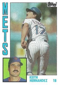 1986 Topps Baseball Card #203 Keith Hernandez