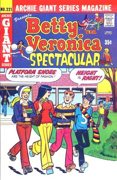 Archie Giant Series Magazine #221 Comic
