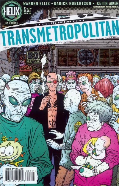 Transmetropolitan #2 Comic