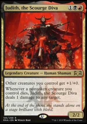 Judith, the Scourge Diva (Ravnica Allegiance)