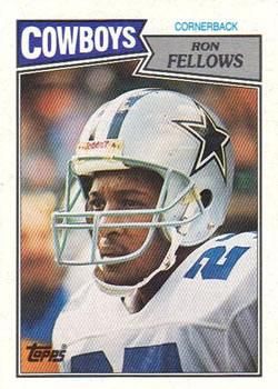 Ron Fellows 1987 Topps #269 Sports Card