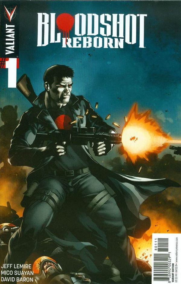 Bloodshot Reborn  #1 (CAFU Variant Cover)