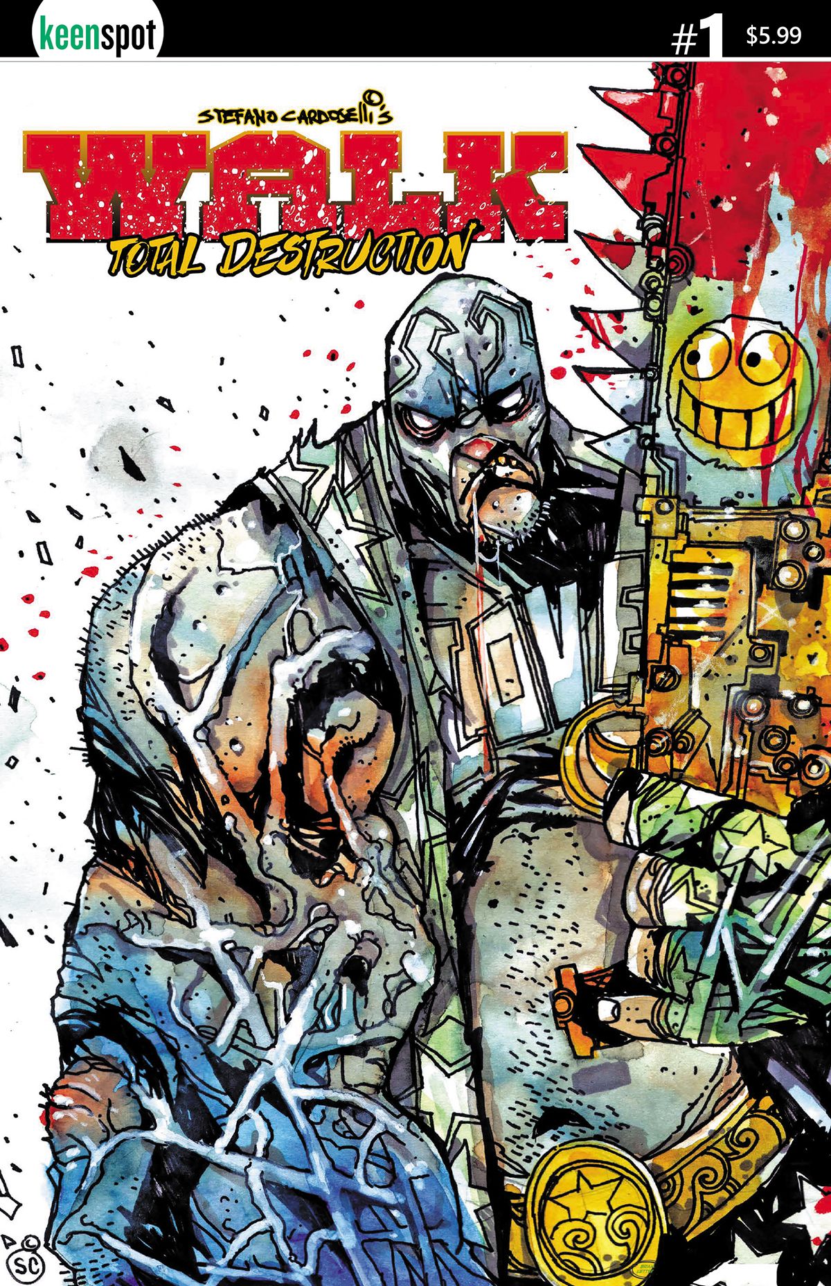 Walk Total Destruction #1 Comic