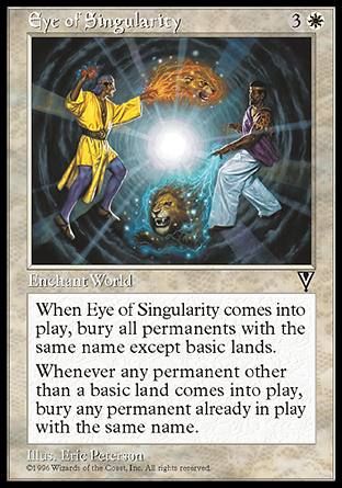 Eye of Singularity (Visions) Trading Card