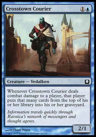 Crosstown Courier (Return to Ravnica) Trading Card