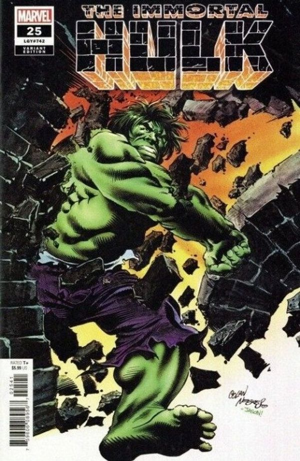 Immortal Hulk #25 (Colan Variant Cover)