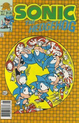Sonic The Hedgehog Mini-Series #3 Comic