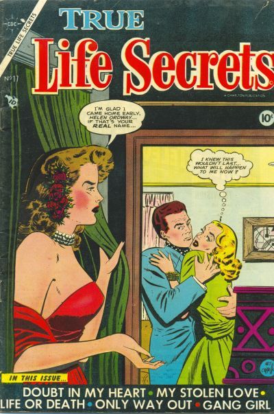 True Life Secrets #17 Comic