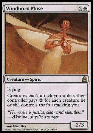 Windborn Muse (MTG Commander) Trading Card