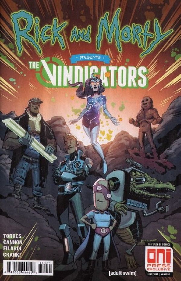 Rick and Morty Presents The Vindicators #1 (Charretier Variant)