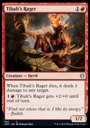 Tibalt's Rager (Jumpstart) Trading Card