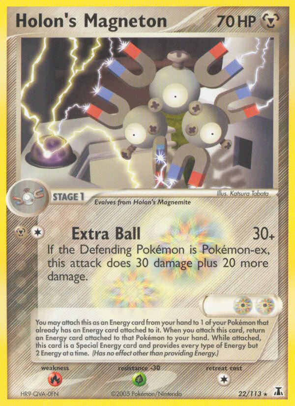 Holon's Magneton (22/113) - Delta Species Pokémon Card