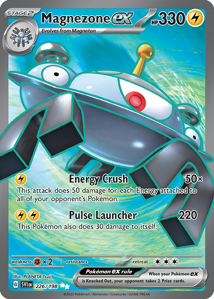 Magnezone ex (226/198) - Scarlet & Violet Pokémon Card