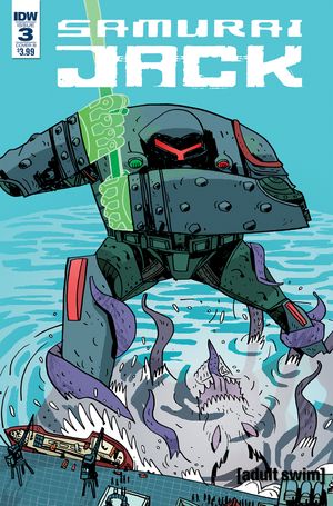Samurai Jack: Quantum Jack #3 (Cover B Cadwell Johnson)