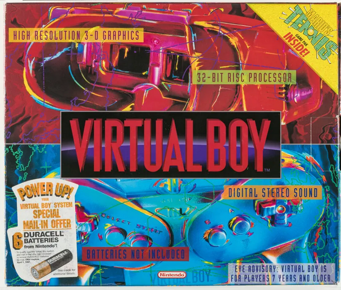 Virtual Boy Console Video Game