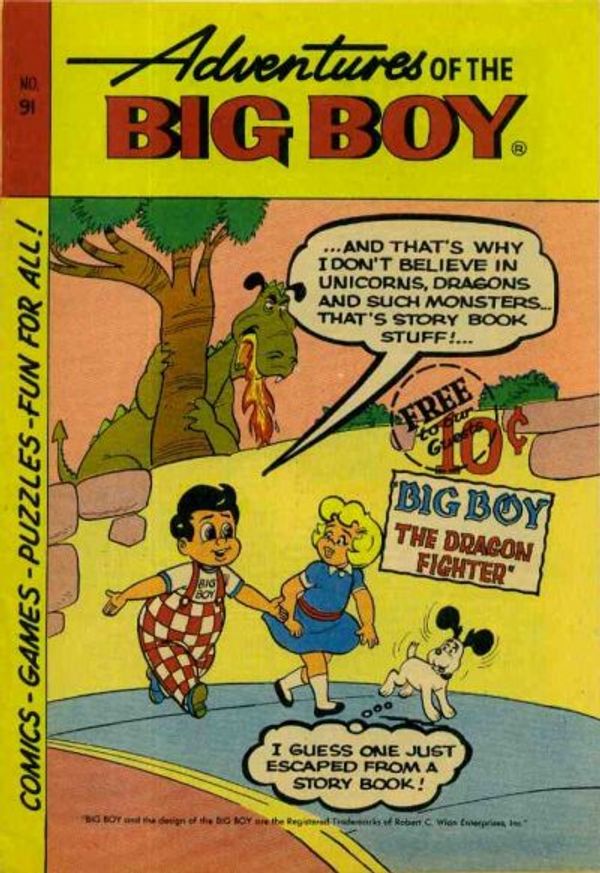 Adventures of Big Boy #91 [West]