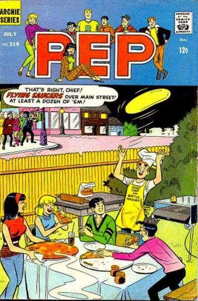 Pep Comics #219 Comic