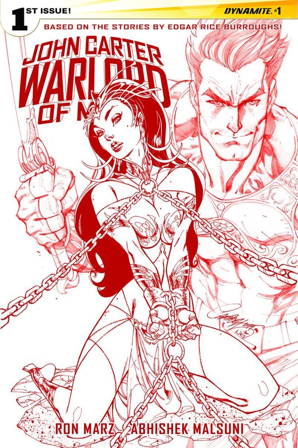 John Carter, Warlord of Mars #1 (Variant Cover M)