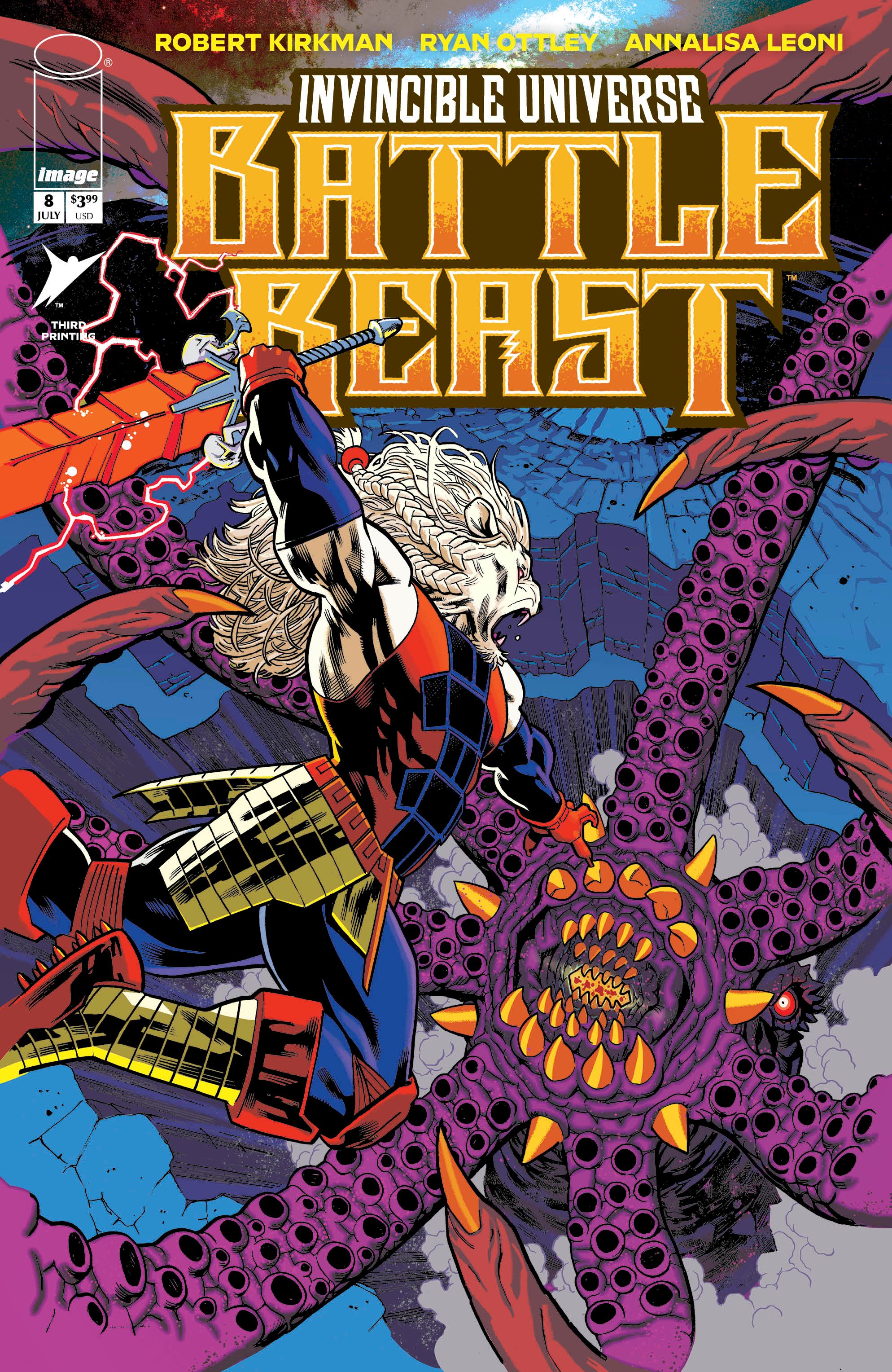 Invincible Universe: Battle Beast #8 (3rd Ptg) Comic