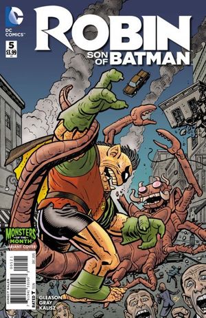 Robin: Son Of Batman #5 (Monsters Variant Cover)