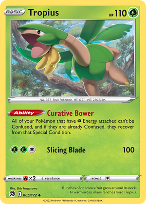 Tropius (5/172) - Brilliant Stars