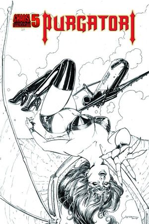 Purgatori #5 (15 Copy Chin B&amp;w Cover)